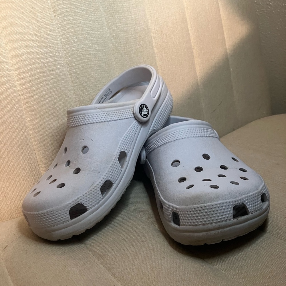 Women's Baby Blue Crocs